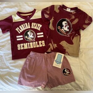 Florida State Seminoles 18M Boys Outfit Set